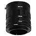 Fotodiox Macro Extension Tube Set Compatible with Nikon F Mount Cameras for Extreme Close-up Photography