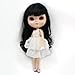 Dream fairy ICY dolls Fortune Days Toys 12 inch nude doll with natural skin and small breast joint body like blythe. (BL117, 30cm)