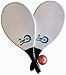 Frescobol Fiberglass Beach Paddle Ball Set, Official frescobol Ball, Beach Tote Bag