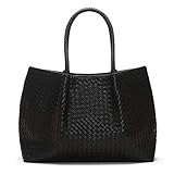 Lulu Dharma Napa Vegan Leather Tote-Classic Black