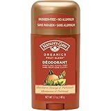 Nature's Gate Fruit Blends Deodorant Stick, Mandarin Orange & Patchouli 1.7 oz (Pack of 4)