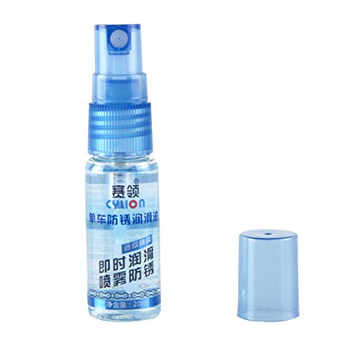 blue--net Bicycle Chain Oil Lubricant, Bicycle Chain Lube Lubricant Spray for Lubricating & Protecting Moving Parts, Weather & Water Resistant, Antirust(20ml)