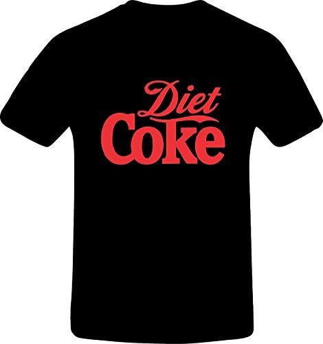 The Ice man Diet Coke, Custom Tshirt ( Black) X-Large