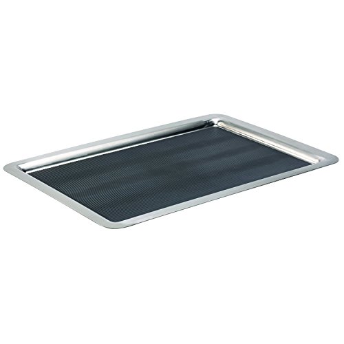Service Ideas TRRT2014SR Tray, Rectangular, Stainless Steel, 20