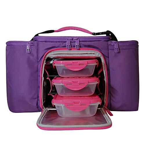 Innovator Insulated Meal Management Bag, Pink, 300 (3 Meals)