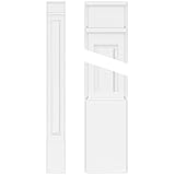 TruCraft Raised Panel Pilaster w/Decorative Capital
