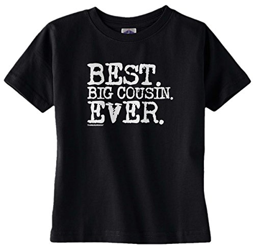 Threadrock Baby Boys’ Best Big Cousin Ever Infant T-Shirt