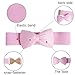 Nanxson Womens Bow Belt Elastic Wide Waist Cinch Belt for Dress PDW0028 (pink)
