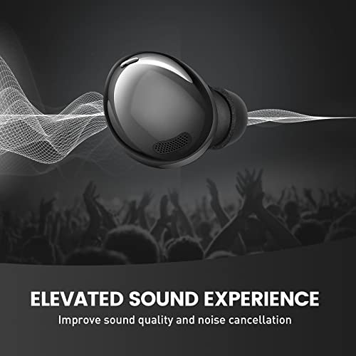 Memory Foam Ear Tips for Samsung Galaxy Buds Pro, Anti-Slip