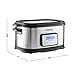 Gourmia GSV550 9 Qt Sous Vide Water Oven Cooker with Digital Timer and Temperature controls - Stainless Steel - Includes Rack- Includes Free Recipe Book