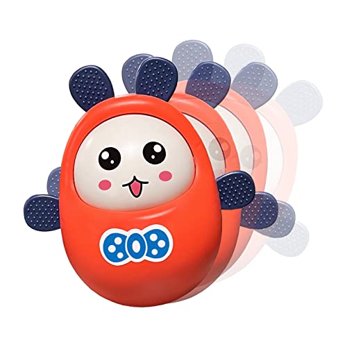 Serdios Musical Wobbler Toy,RolyPoly Tumbler Toy,Tummy Time Toy