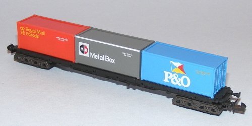 Minitrix N Gauge 13635: Bogie Container