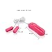 MOJOY Multi 10 Frequency Double Love Eggs Vibrating Vibrator for Women, Wired Mini Bullet Vibes Female Masturbator Vibrant Toy, Pink