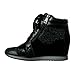 Forever Link Women's Shea-42 Fashion Wedge Sneakers
