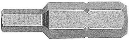Witte 427080-confezione 10 Screwdriver Bits Hex, 1.5 x 25 mm, with Container