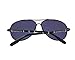 MERRY'S Polarized Sunglasses Men's Driver Glasses Bamboo Leg S8766 (Black, 62)