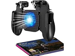 Mobile Game Controller with Cooling Fan, Rubber