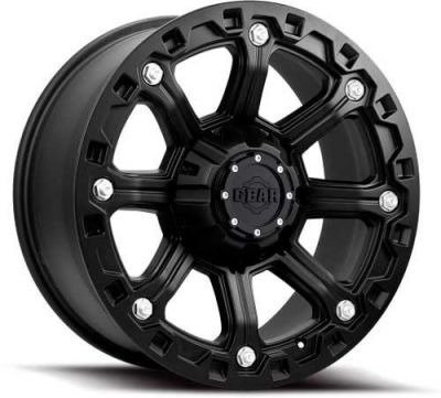 Gear Alloy 718B BLACKJACK Black Wheel (17x9