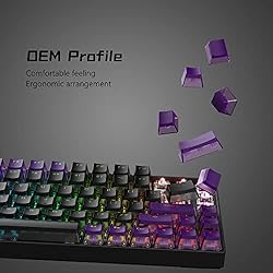 XVX Pudding Keycaps - PBT Keycaps, Shine Through