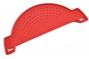 Silicone Colanders Kitchen Clip On Pot Strainer Drainer For Draining Excess Liquid Univers Draining Pasta Vegetable Cookware