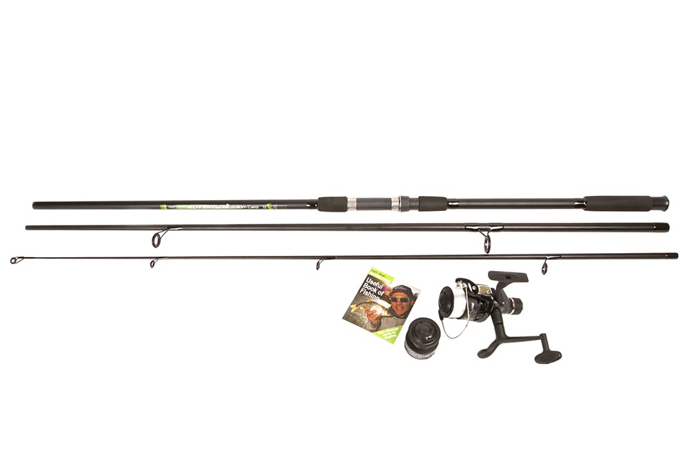 Matt Hayes ADVENTURE - CARP Fishing Combo (3.3m / 11ft) 3 Piece Rod Blank and Size 40 1BB Reel Ideal Starter Set for Carp [99-7508134]
