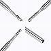 HQMaster 10 Pack End Mill Milling Cutter Router Bits CNC Bits Flute Cutting Engraving Bits Tungsten Steel