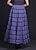 Phagun Women Indian Clothing Lavender Blue Long Casual Skirt Summer Wear