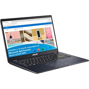 ASUS-E410MA-14-Laptop-Intel-Pentium-Silver-N5030-31GHz-4GB-128GB-Windows-10-S-64-bit-Blue ASUS E410MA 14" Laptop, Intel® Pentium™ Silver N5030 (3.1GHz), 4GB, 128GB, Windows 10 S (64-bit), Blue