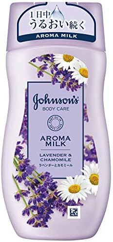 ジョンソンボディケア アロマミルク ドリーミースキン ボディローション ラベンダーとカモミールの香り 200mL