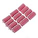 Hair Curler - TOOGOO(R) 12pcs Magic Sponge Foam Cushion Hair Styling Rollers Curlers Twist Tool Salon Pink