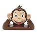 JewelryNanny Fun Animal Eyeglass Holder Stand - Securely Hold Eyeglasses, Adult Reading Glasses like Glasses Organizer for Desk, Bedside Nightstand - Monkey