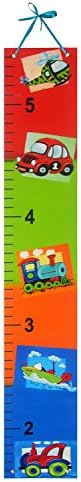 OKAYPAINTING- Traffic Tools Growth Chart Hanging Height Measurement Chart For Baby, Boys, and Girls Perfect Nursery or Baby Room Addition