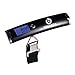 110 Lb Electronic Digital Portable Compact Luggage & Suitcase Weighing Scale on Amazon with LCD Backlight Best for Home and Airline Travel (kg/g/lb/oz) (Black)