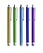 Chromo Inc Rainbow 12 Pack Universal Color Tip Stylus Set for iPad iPhone Smartphones and Tablets