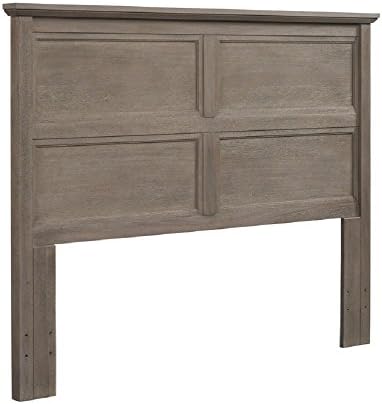 RunFine RFIB0009 Rustic Espresso Wooden Headboard, Queen
