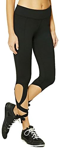 Women Crisscross Strappy Yoga Leggings Pants High Waist Activewear Workout