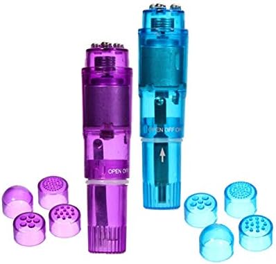 WQNFJ Tshirt Vibration Machines 4 Interchangeable Tips Waterproof Mini Full Body Ma^ssagér Relieve Stress Pocket Víbrátór Sexsb Toys (Multi-color),as Picture,rotating Viberate Toys Women