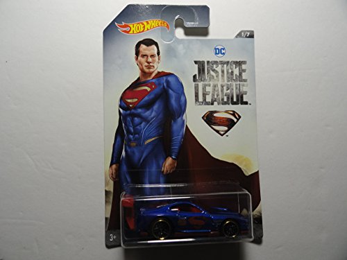 Justice League Superman Power Pro Die Cast Hot Wheels Vehicle