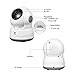 Wireless Security Camera, Utalent 720P HD Indoor WiFi Home Surveillance IP Camera with Motion Detection, Pan/Tilt, Two Way Audio, Night Vision, Baby Monitor, Nanny Cam