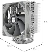 Thermalright BA120 CPU Air Cooler 6 Heat Pipes TL-C12C PWM Fan AM4 AM5 1700 view 9