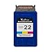 Valuetoner Remanufactured Ink Cartridge Replacement 2 Pack for HP 21 C9351AN & 22 C9352AN (1 Black + 1 Tri-Color) for HP DESKJET F4180,F2210,D1560,3930,Office 4315,J3640,FAX 3180,PSC 1401 Printer