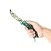 Butterfly Training Knife,Jeslon New CS GO Counter Strike claw Karambit Knife practice folding Knife dull blade no edge tool (Camouflage-green)