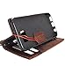 Genuine Vintage Leather Case fit for Samsung Galaxy S7 Book Wallet Luxury Cover S Handmade Retro Id s 7 brown chocolate DavisCase