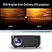 DBPOWER T20 LCD Mini Movie Projector, Multimedia Home Theater Video Projector with HDMI Cable, Support 1080P HDMI USB SD Card VGA AV TV Laptop Game iPhone Android Smart-Phonethumb 2