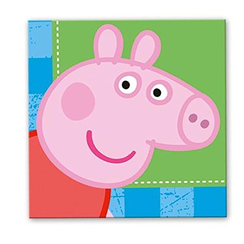 Peppa Pig 16 Paper Napkins 33 x 33 cm