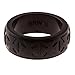 Heavy Duty Silicone Wedding Ring THICKEST & Strongest Wedding Bands w/Unique Designs- for Our Toughest Customers- Easy Exchanges