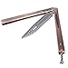 COLORMAP Butterfly Knife Blunt Practice Knife Foldable Training Knives with Zinc Alloy Handle and Stainless Steel Blade