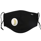 Guoer N95 Respirator With Valve Masks Washable Can Be Reused Masks One Size Multiple Colors