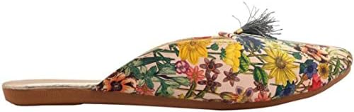 Rajwari Women's Multi Color Designer Jutti Handmade Indian Fabric Traditional Shoes Purely Handcrafted Ethnic