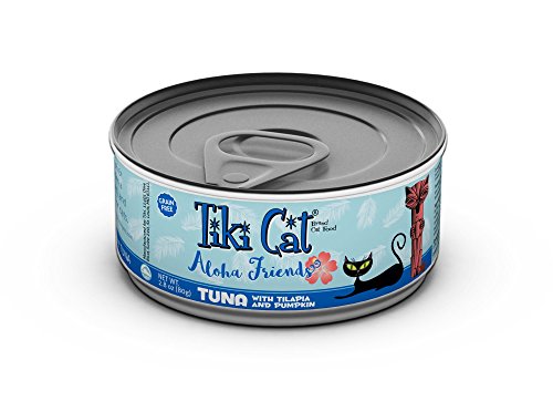 Tiki Cat Aloha Friends - 3 oz. can 12 TR - Tuna Tilapia Pumpkin, 1 Pack, One Size